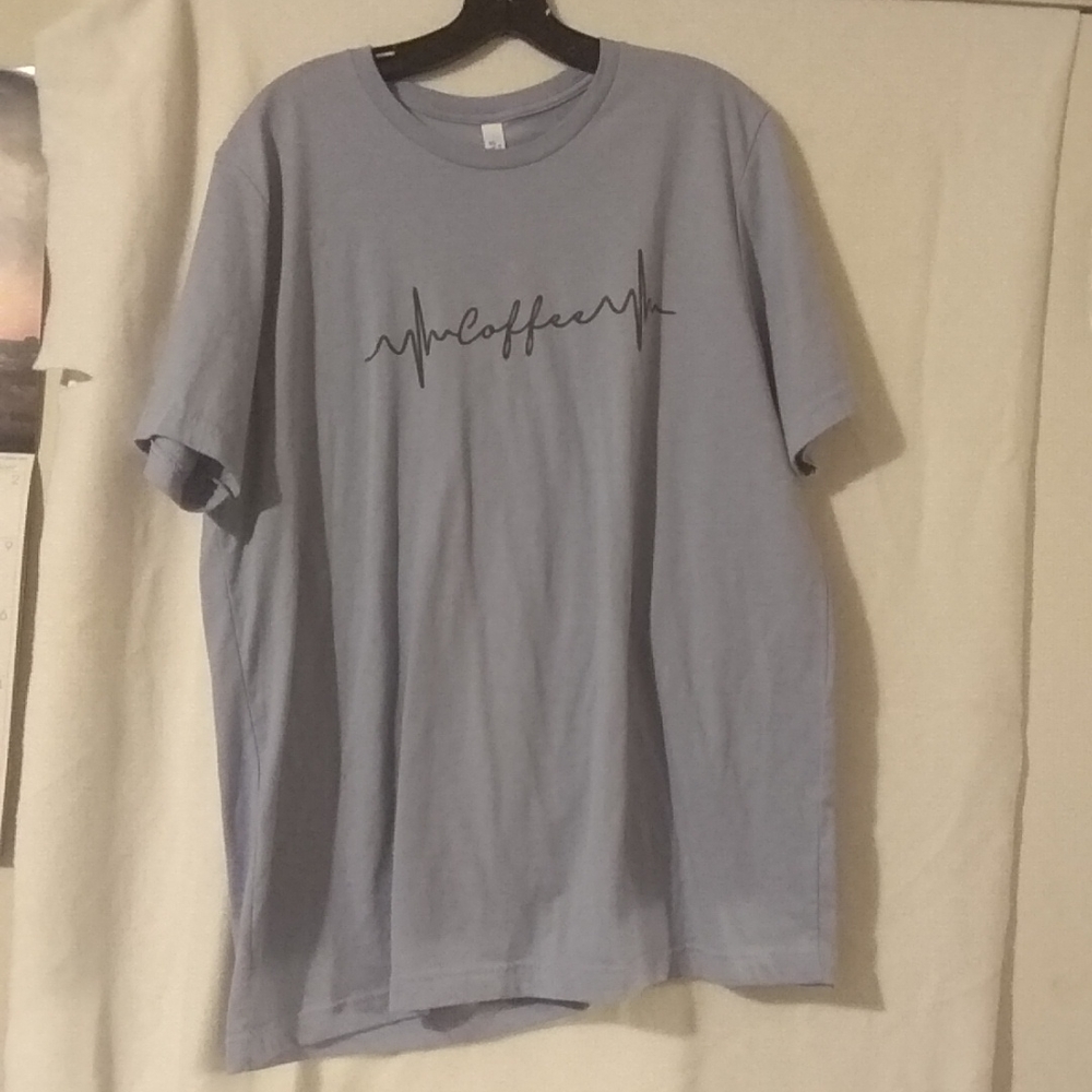 💫 Bella Canvas Coffee Heartbeat Tee